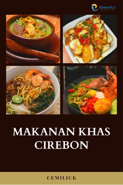 Sampul buku Makanan Khas Cirebon